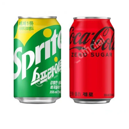 코카콜라 제로 업소용 355ml 24개 + 스프라이트 355ml 24개 세트상품