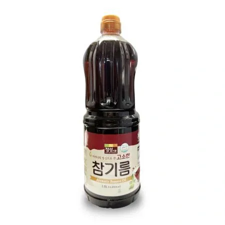 정성식품 고소한 참기름 1.8Kg/EA 1.8L 기름