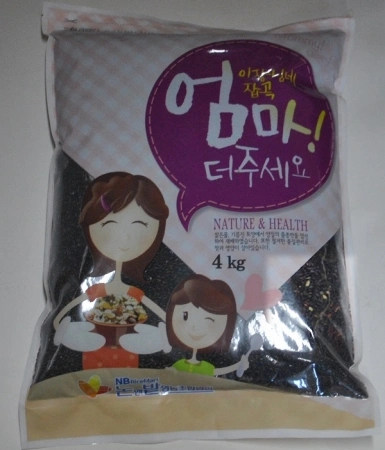 국산 찰흑미 4kg 1개