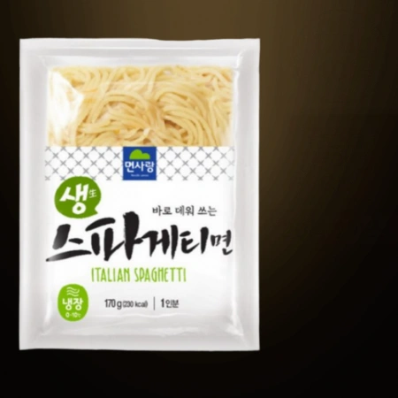 [무료배송] 면사랑 생스파게티면 170g 20봉 바로데워쓰는 냉장면 2박스 40개