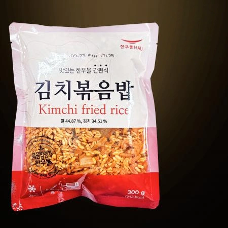 [무료배송] 한우물 김치볶음밥 300g 30봉 냉동 간편식 PC방