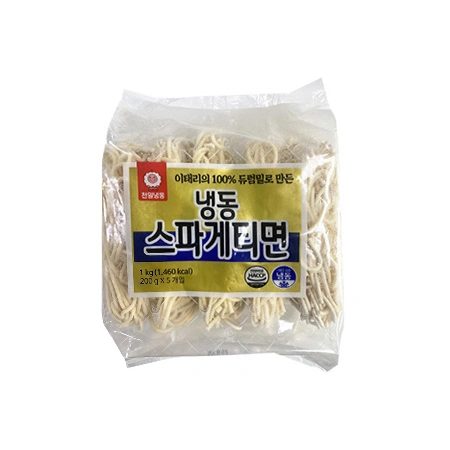 천일식품 냉동스파게티면(200g*5입 1Kg/EA)