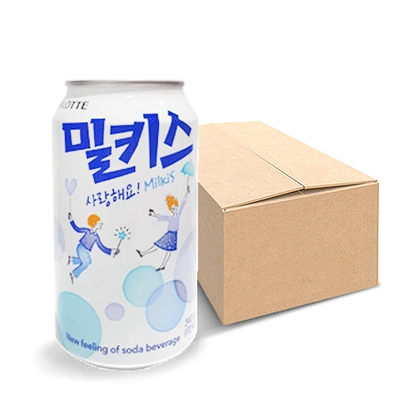 롯데칠성 밀키스(캔 340ml*24입/BOX)