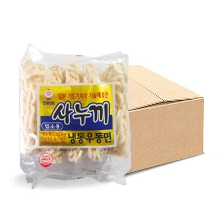 천일식품 사누끼우동면(1.15kg*8봉 9.2Kg/BOX)