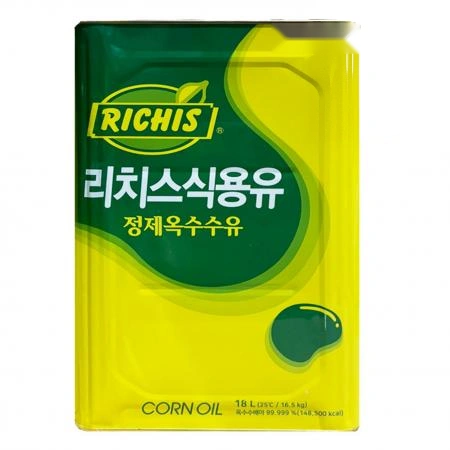 ★초특가★ [교차출고] 리치스 옥수수유 18L 대용량 동서 옥배유 식용유