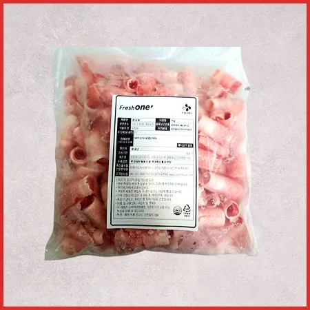 ♥정육특가♥ 프레시원 실속대패삼겹(2mm두께+대패롤말이_실링 구이용 1Kg/EA)