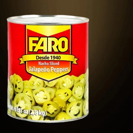 [6개/무료배송] FARO 파로 할라피뇨 슬라이스 대용량 2.8kg
