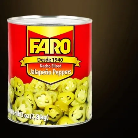 [6개/무료배송] FARO 파로 할라피뇨 슬라이스 대용량 2.8kg