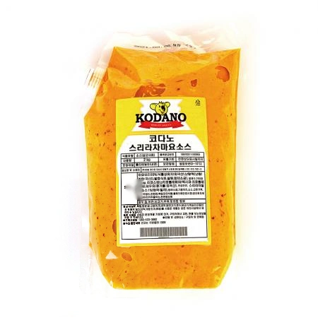 [무료배송] 조흥 코다노 스리라차 마요소스 2kg 냉장