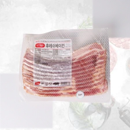 [무료배송] 에쓰푸드 후레쉬 베이컨 7mm 슬라이스 500g 냉동