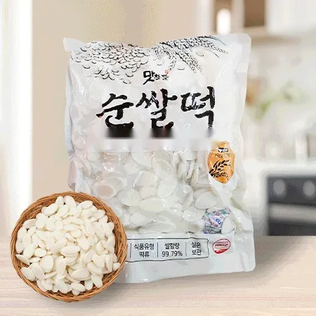 맛찬들백미 순쌀떡 쌀떡국떡(3Kg/EA) 쌀떡