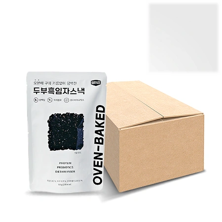 것플렉스 두부흑임자스낵(50g*10입 500g/BOX)