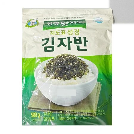 성경김 맛지도 김자반 돌자반 500g