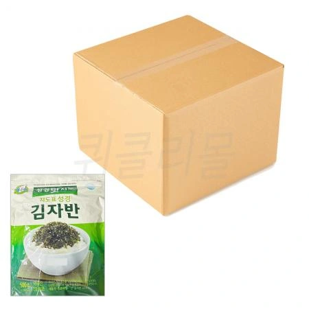 성경김 맛지도 김자반 돌자반 500g x 6개