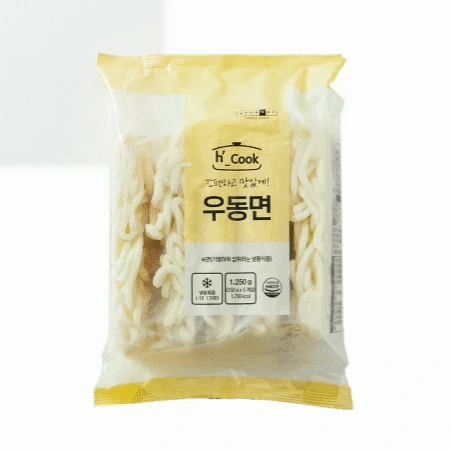 ★초특가★  H-COOK  우동면 1.25kg(250g*5EA) 냉동