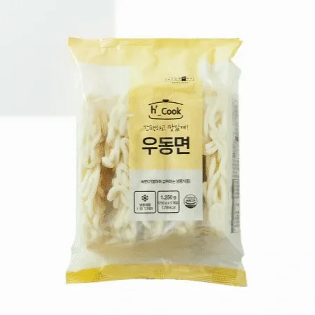 ★초특가★  H-COOK  우동면 1.25kg(250g*5EA) 냉동