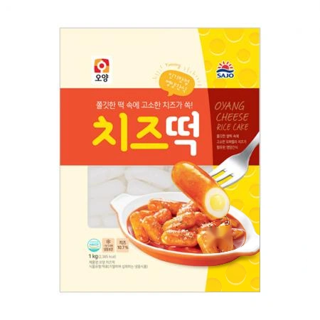 사조오양 치즈떡 1kg x 10개