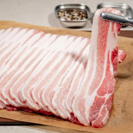 냉동 삼겹살 냉삼용(5mm) 5kg 냉삼 삼겹 돼지 고기