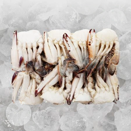 고품질 냉동 난통 절단 꽃게 5.4kg ( L )
