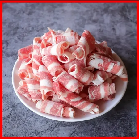 돌돌이 우삼겹 1kg (2mm) 구이용 수입산 냉동 정육특가