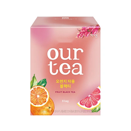 쟈뎅 아워티(오렌지_자몽_블랙티_18.9g*8개입 151g/EA)