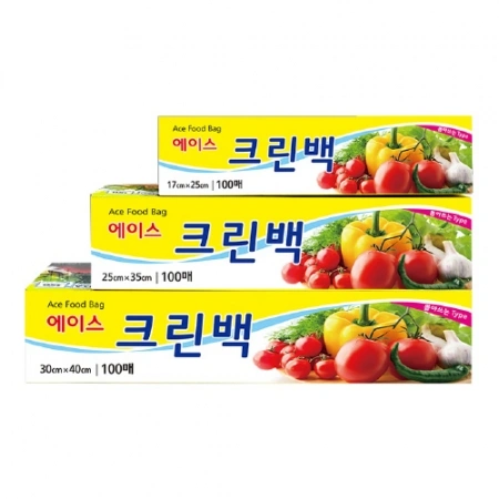크린위생백(중) 100매 25*35_100매/EA
