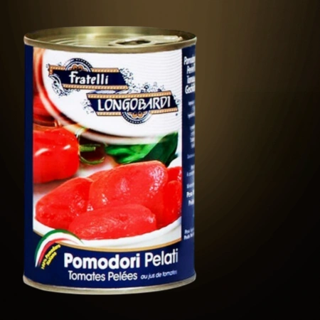 [24캔/무료배송] 롱고바디 토마토홀 400g 파스타 스파게티용 토마토소스