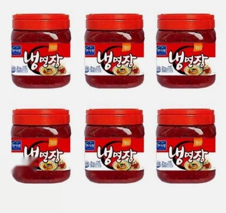 [박스판매] 면사랑)냉면장 (2kg*6통) 비빔장 소스