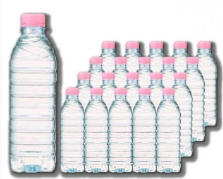 26-[5묶음판매] 크리스탈 생수 (무라벨) 500ml 5팩(100개입)