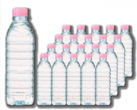 26-[10묶음판매] 크리스탈 생수 (무라벨) 500ml 10팩(200개입)