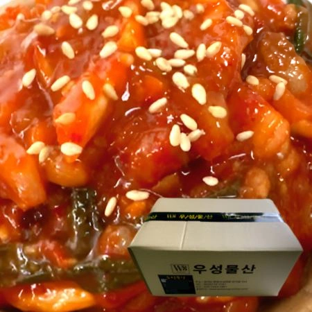 우성물산 오징어젓 무말랭이 10kg [ 오말랭이 무말랭이무침 오징어젓갈 ]