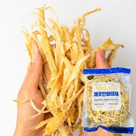 깨끗한 황태채 1kg [ 우성물산 황태 중국산 명태 ]