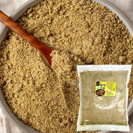 우성물산 아주고운 들깨가루 1kg [ 들깨 업소용 대용량 칼국수 ]