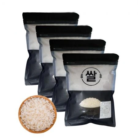 자스민쌀 4kg(1kg 4개) jasmine rice 태국쌀 안남미 1등급 2025년산 THAIRICE