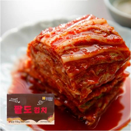 ★9월 첫구매★ [교차출고] 팔도 맛김치 10kg 중국산 수입 썰은/한입 김치