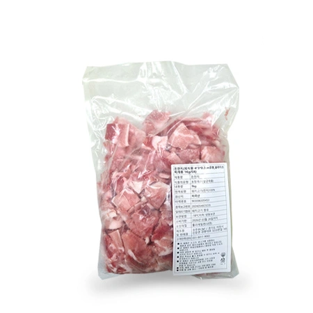 ♥정육특가♥ 돈전지(4*3*0.3cm, 미국산, 냉동 1kg/EA) 찌개용