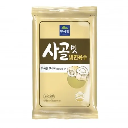 (실온)사골맛냉면육수 10kg (5kg*2)_면사랑