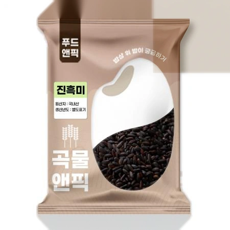 곡물앤픽 26년산 진흑미쌀 4kg 진흑미 멥쌀흑미