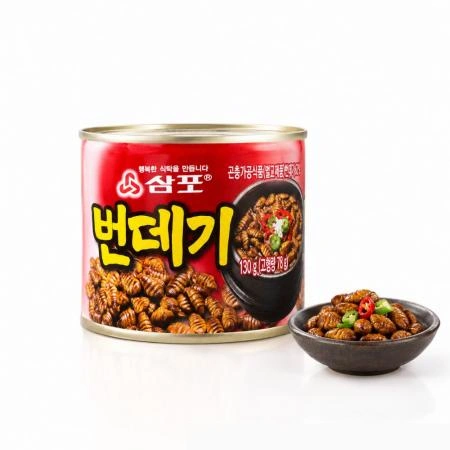삼포 번데기 130g 술안주 간식 번데기탕