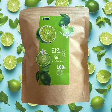 건조라임칩 (멕시코산) 100G/EA 대용량, 80입