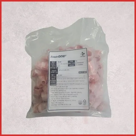 ♥정육특가♥돈대패삼겹( 2mm두께_대패돌돌말이 구이용 1Kg/EA)