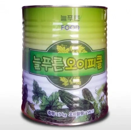 늘푸른 오이피클홀3kg 1개
