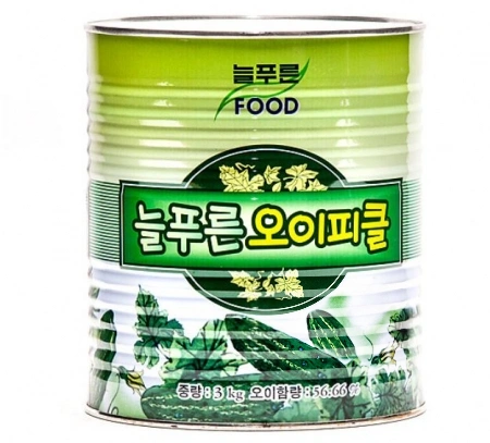 늘푸른 오이피클 렐리쉬 다진피클3k 6개 1박스