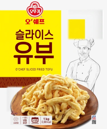 오뚜기 유부슬라이스(1Kg/EA)