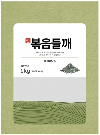 한식품 볶음들깨가루(고운것 1Kg/EA)