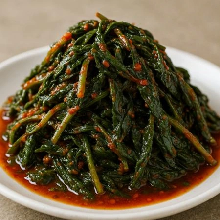 [그린이] 고춧잎무침 4kg [ 고추잎무침 업소용 대용량 ]