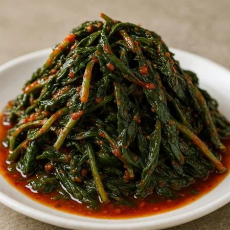 [그린이] 고춧잎무침 4kg 아이스박스포장