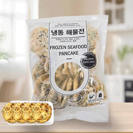 글로벌냉동 해물전(35g*25~28개입 1Kg/EA)