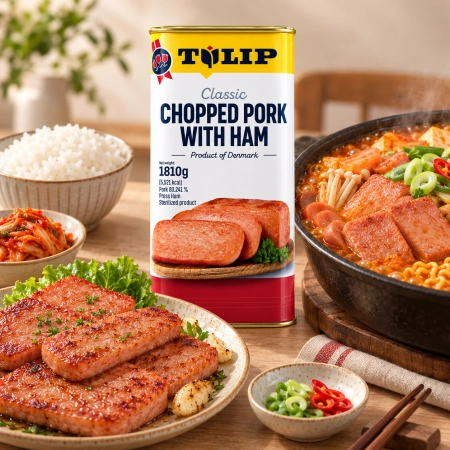 튤립햄 촙트햄 1.81KG [스팸,부대찌개,업소용]