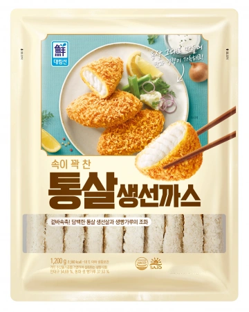 대림선 속이꽉찬통살생선까스(60g*20입 1.2Kg/EA)